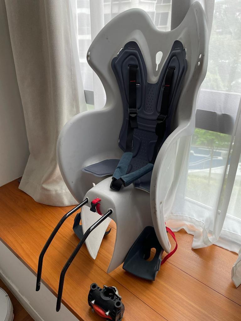 Decathlon child bike seat, Sports Equipment, Bicycles & Parts, Parts