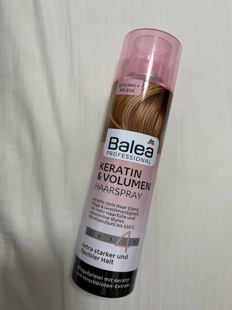DM Balea Professional Keratin & Volume Hairspray, Beauty & Personal