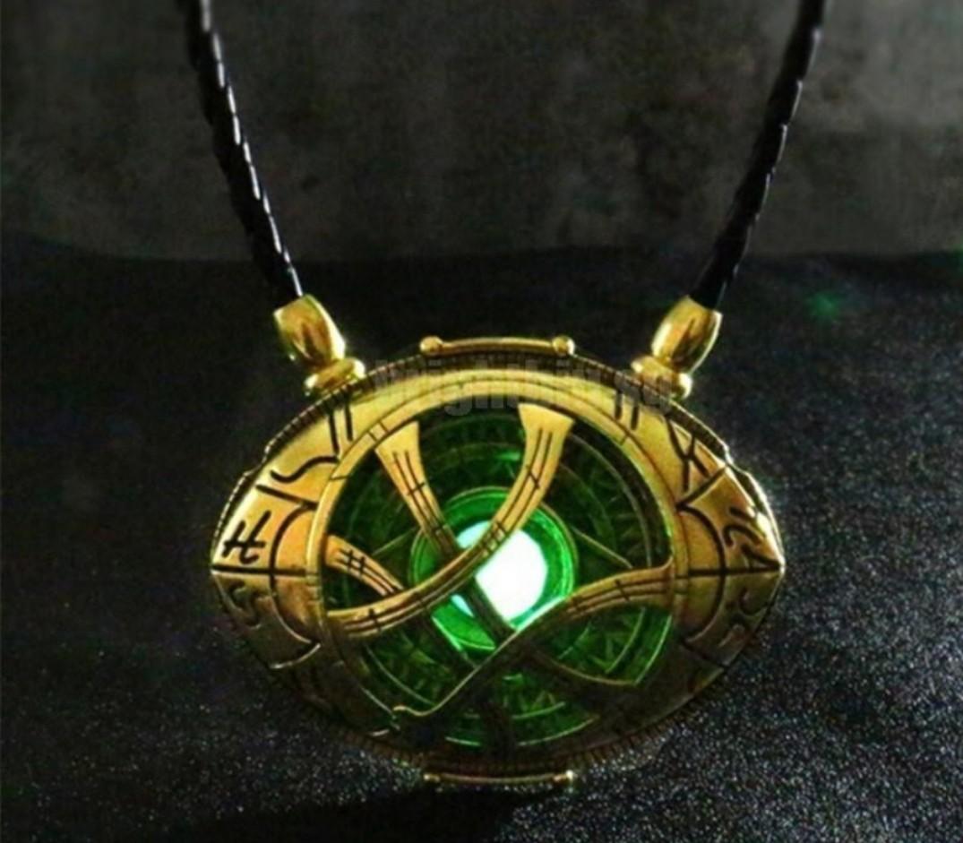 Buy Segolike Doctor Strange Necklace Eye of Agamotto Costume Prop Stone  Pendant Exquisite Ornament Retro Necklace at Amazon.in
