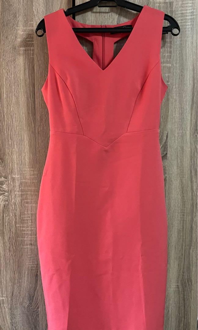 Dorothy perkins coral dress clearance
