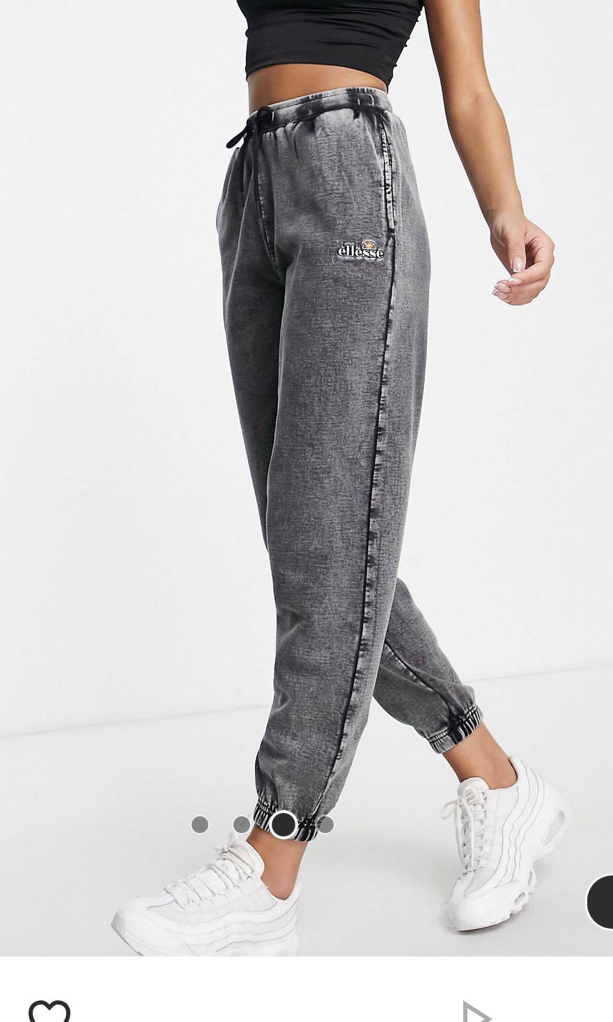 Black acid sale wash joggers