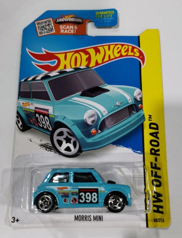 f Hot Wheels Morris Mini hw off road 398 blue Hobbies Toys