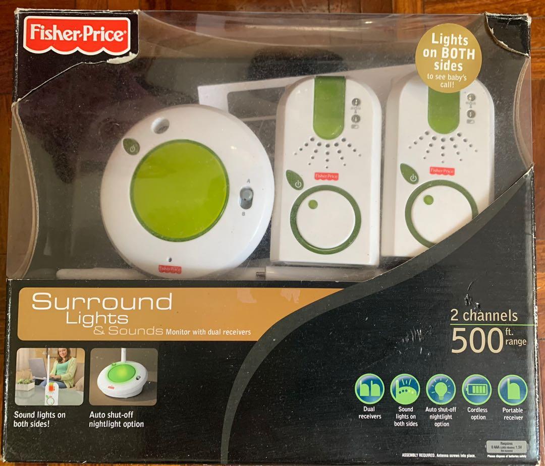 Fisher Price Monitor with Dual Receivers, Babies & Kids, Baby Monitors