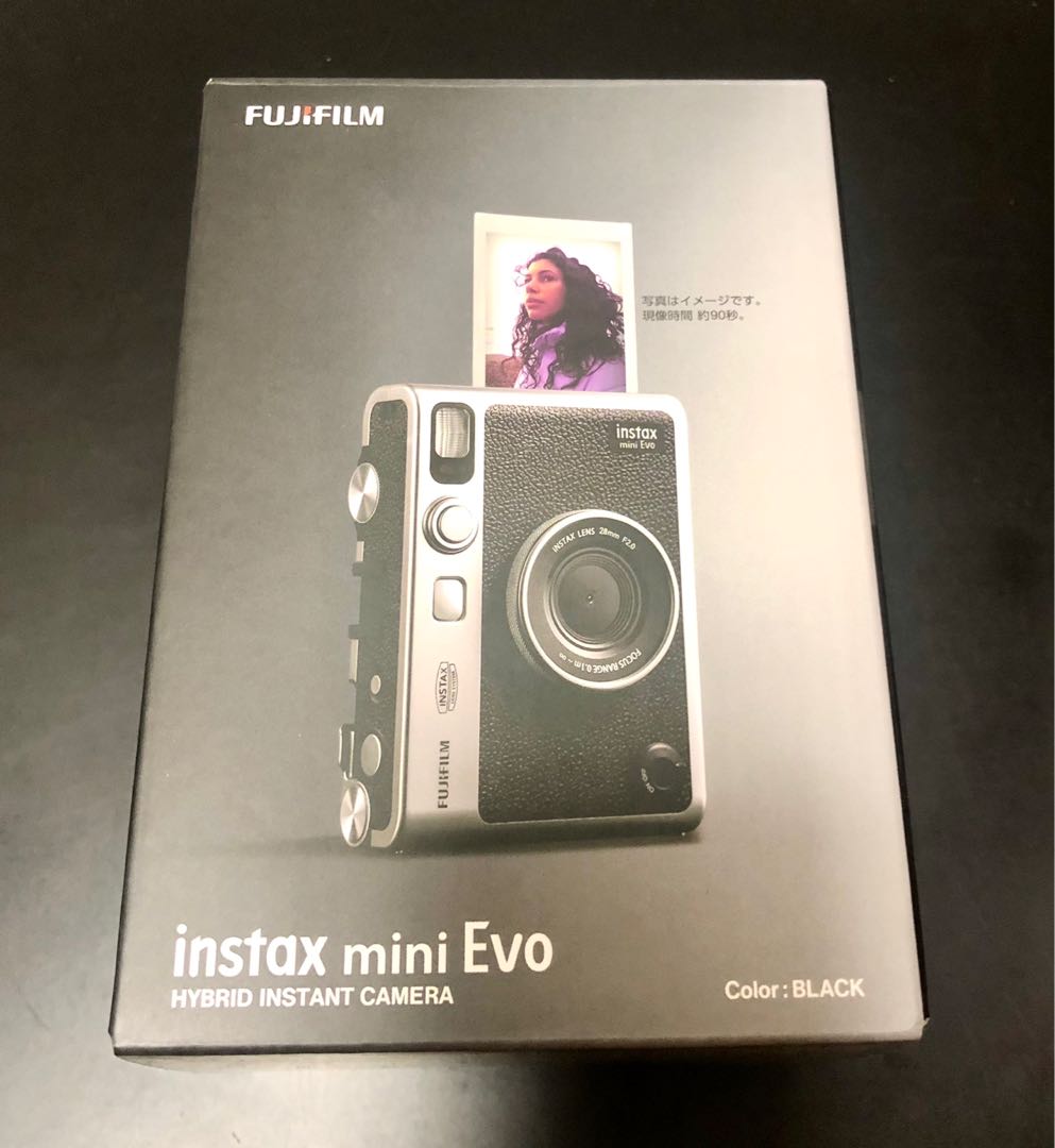 全新FUJIFILM Instax Mini Evo 兩用即影即印相機leica Sony Canon Nikon, 攝影器材, 相機-  Carousell