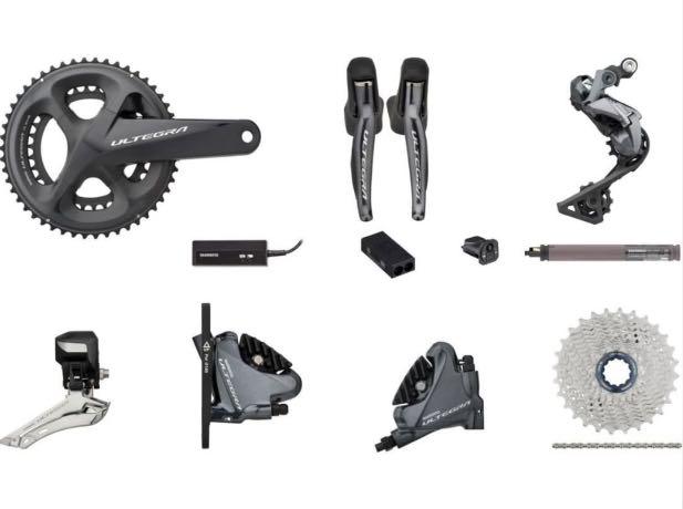 Full Shimano Ultegra R8070 Groupset Sports Equipment Bicycles