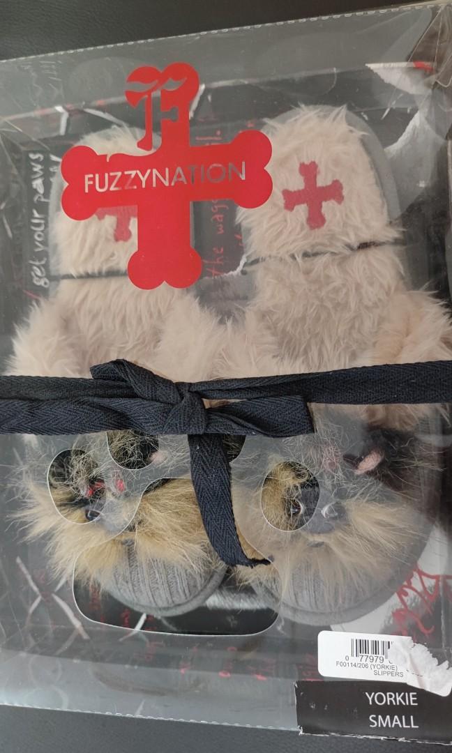 Fuzzy nation slippers sales