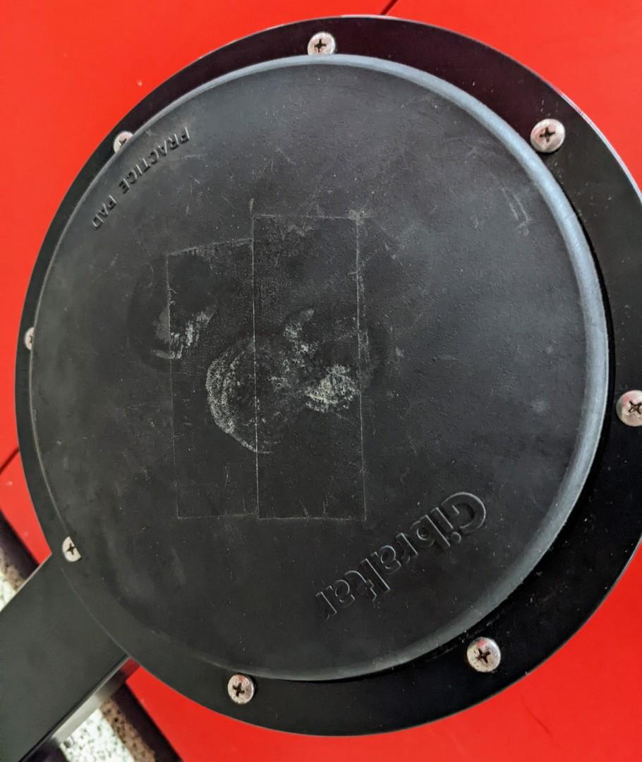 Gibraltar bass drum practice pad (10 inch), Hobbies & Toys, Music