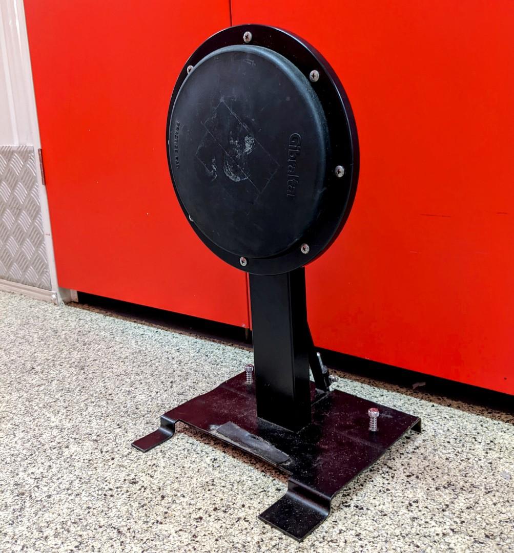 Gibraltar bass drum practice pad (10 inch), Hobbies & Toys, Music