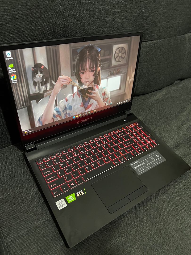 GIGABYTE G5 RTX 3060, Computers & Tech, Laptops & Notebooks on Carousell