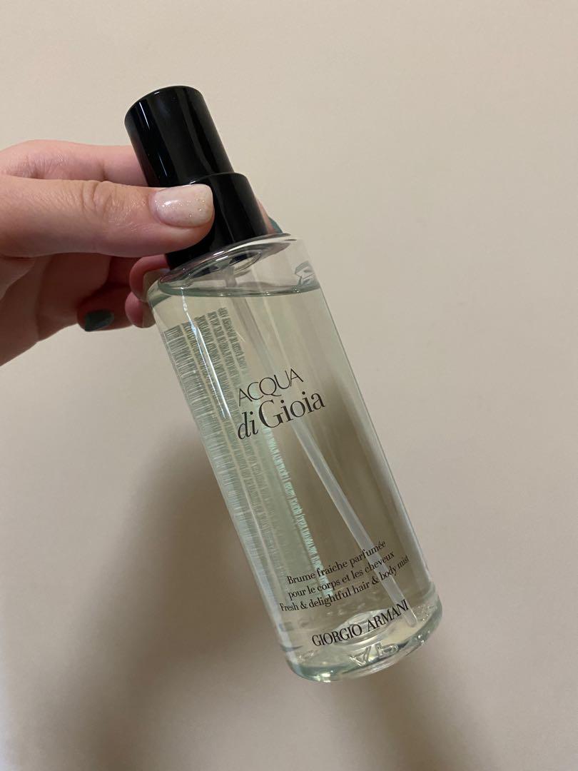 Acqua di gioia hair and body mist sales