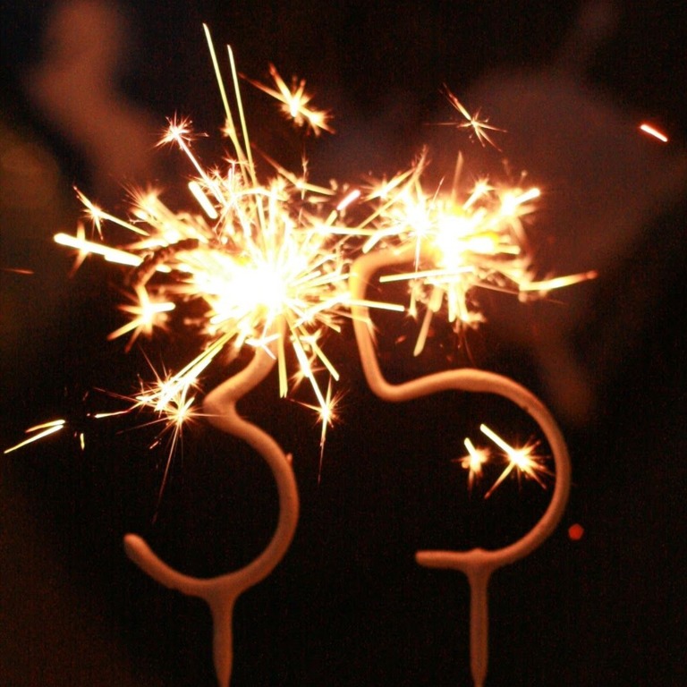 Gold Sparkler Number Candle for Birthday Party Wedding Event, Hobbies