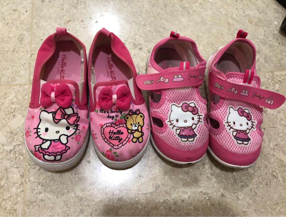 Girls kitty clearance shoes