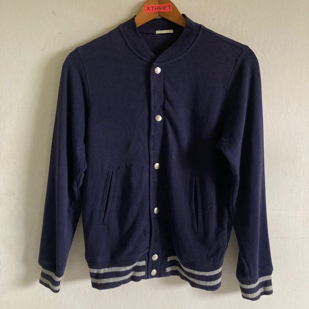 GU by Uniqlo Varsity Jacket, Men's Fashion, Coats, Jackets and ...