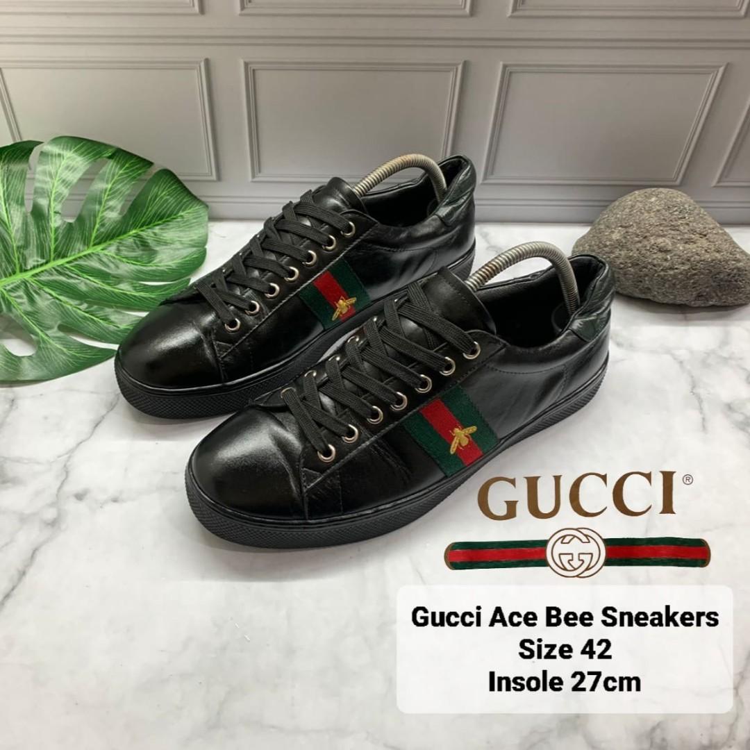 Sepatu Gucci Bee Mens Gucci Aces Sepatu Gucci Ace Embroidered Bee