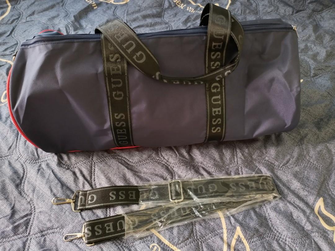 Reserved Guess Duffel Two Way Bag Gym, Men's Fashion, Bags, Sling Bags