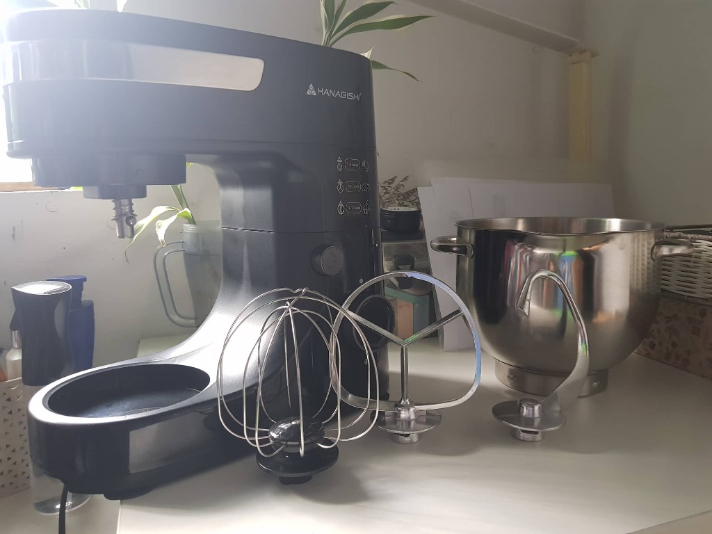 Hanabishi Professional Stand Mixer with Accessories, TV & Home
