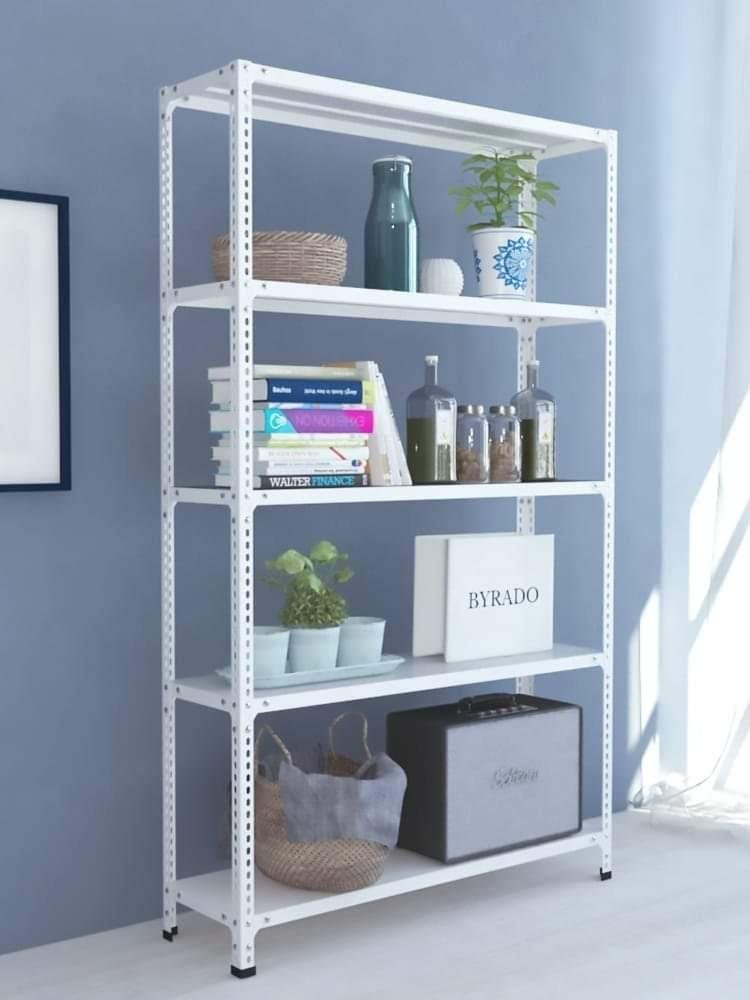 Heavy Duty White Metal Shelves, Furniture & Home Living, Furniture