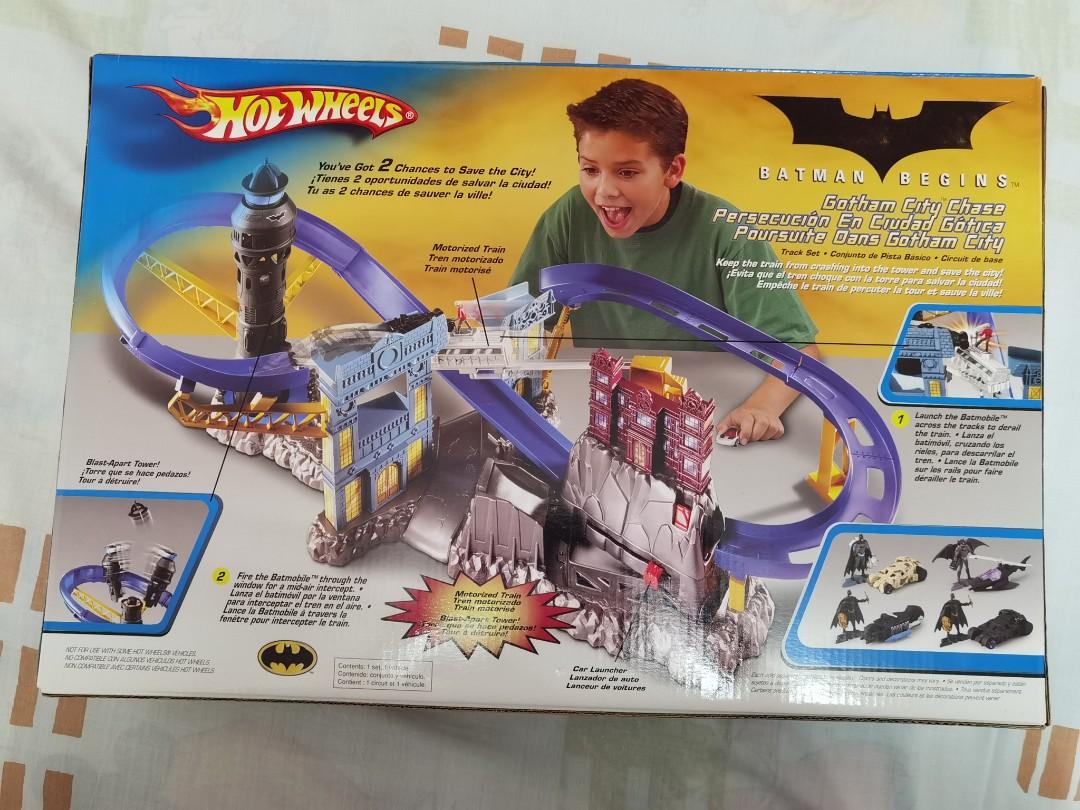 Batman hot wheels track clearance