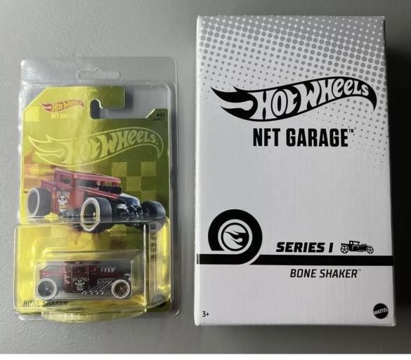 Hot Wheels Bone Shaker Premium Garage Series 1 Physical NFTH 