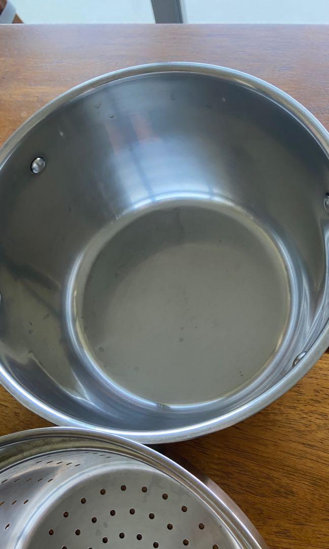 Ikea pot with pasta strainer, Furniture & Home Living, Kitchenware