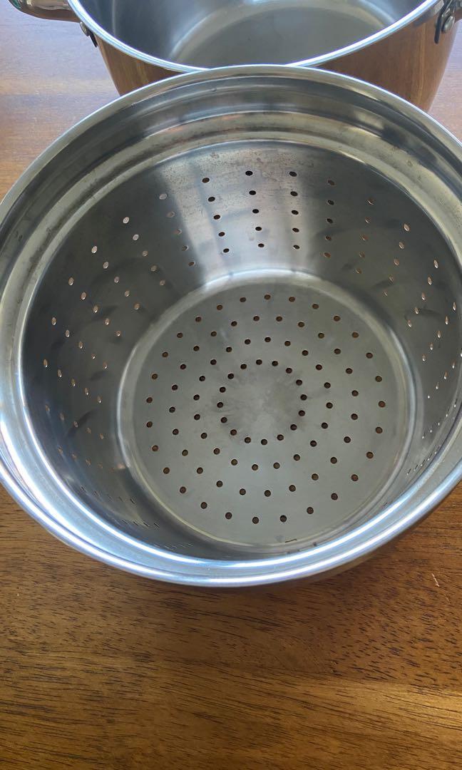 Ikea pot with pasta strainer, Furniture & Home Living, Kitchenware