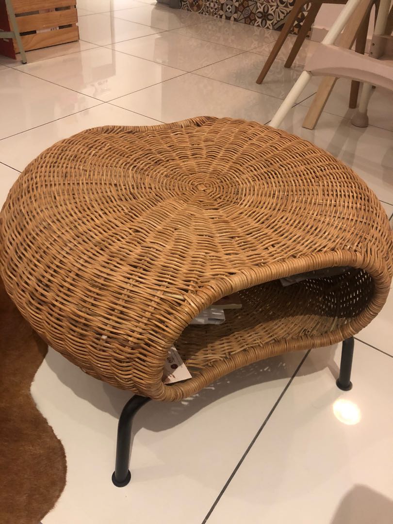 Wicker coffee shop table ikea