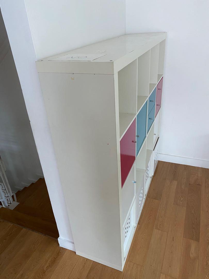 IKEA Square Box shelf 傢俬＆家居, 傢俬, 書櫃、櫃子及架 Carousell