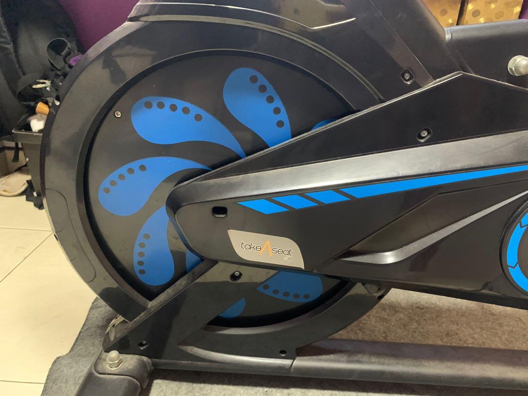 Indoor spin bike very quiet Sports Equipment Exercise Fitness Cardio Fitness Machines on Carousell