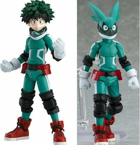 Izuku Midoriya Deku Figma 323 with Exclusive Alternate Head