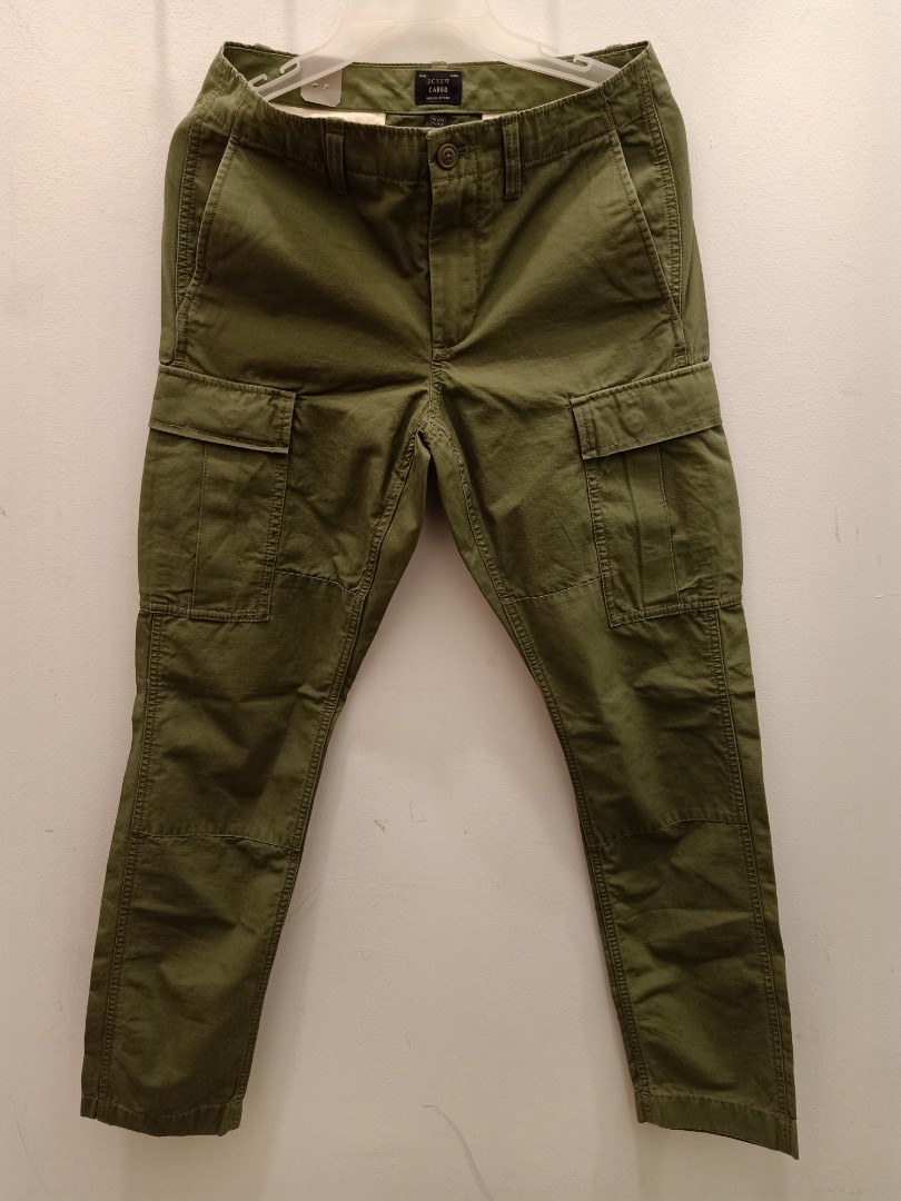 J Crew Mens Cargo Pant Men s Fashion Bottoms Trousers on Carousell