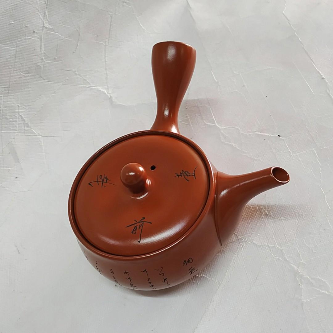 Japanese Red Clay Teapot, Hobbies & Toys, Stationery & Craft, Handmade