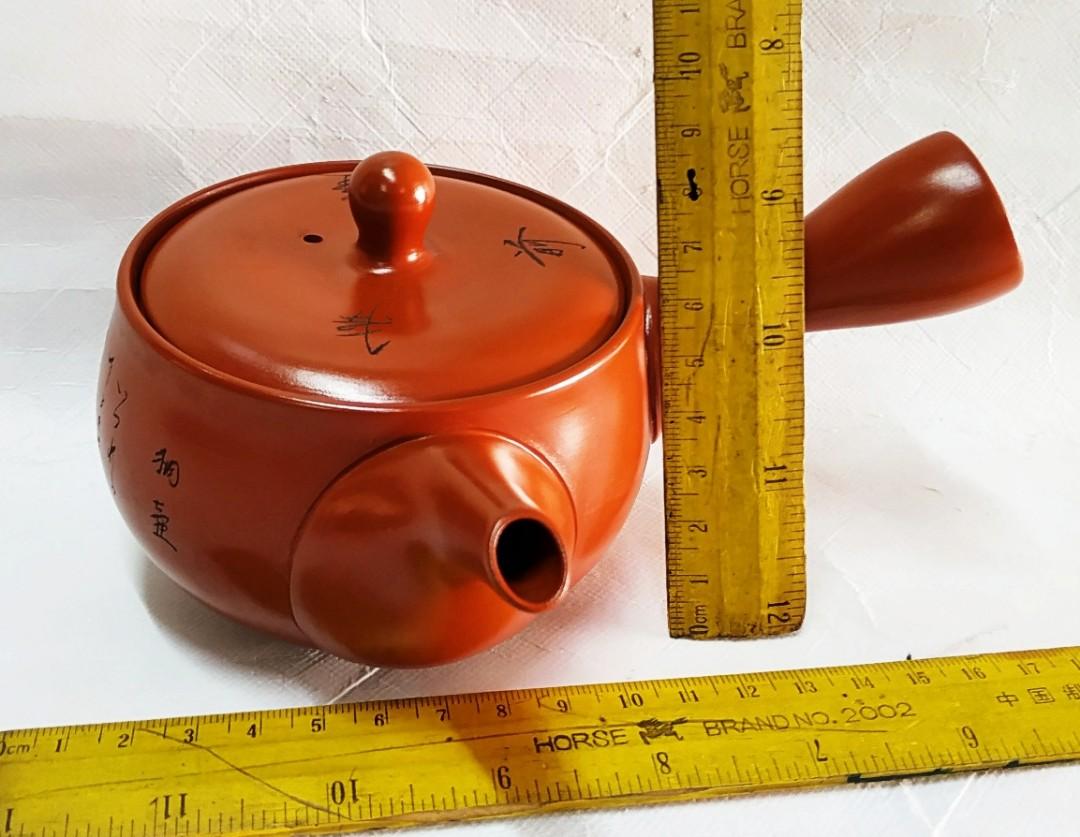 Japanese Red Clay Teapot, Hobbies & Toys, Stationery & Craft, Handmade