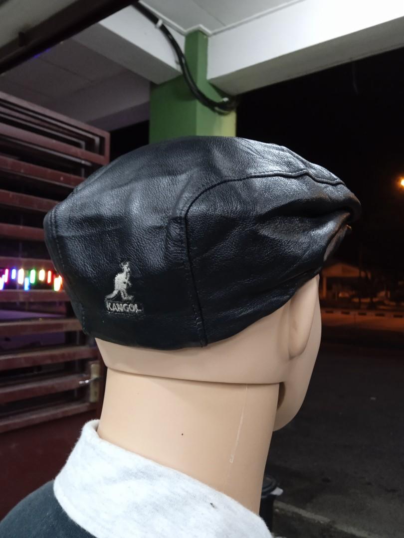 KANGOL LEATHER HAT Men s Fashion Watches Accessories Cap