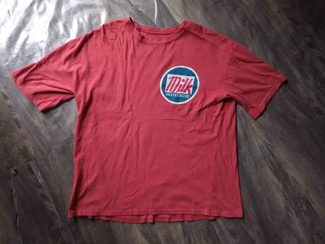 Kaos korea MILK PASTEURIZED .Not anvil brockum screen stars carhartt nascar