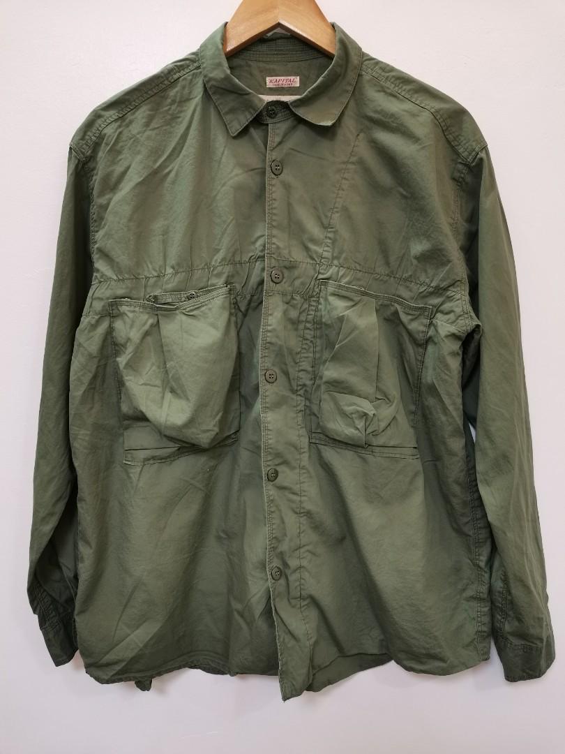 KAPITAL | KPAM Army Field Ration Uniform, Men's Fashion, Tops