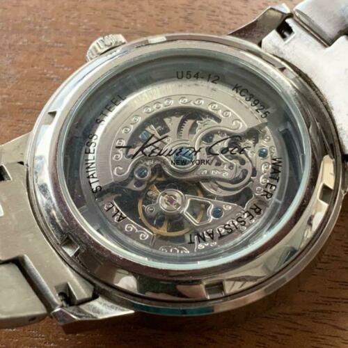 Original Kenneth Cole New York KC 3925 U54 12 Skeleton Watch
