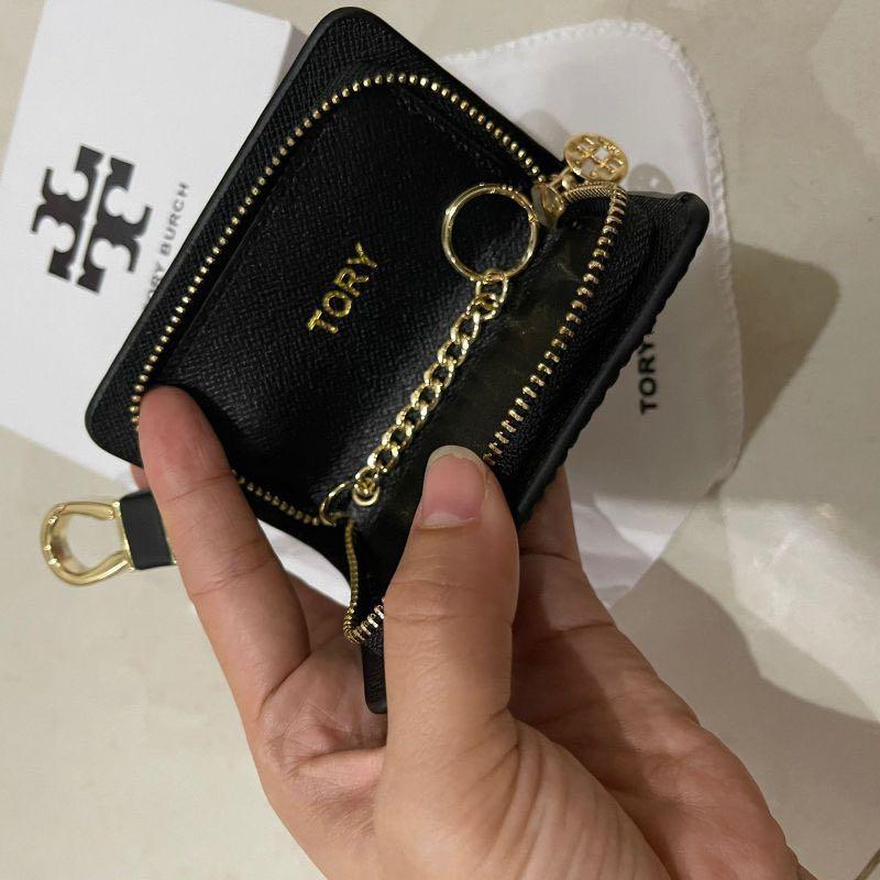 Tory Burch keychain wallet Women s accessories