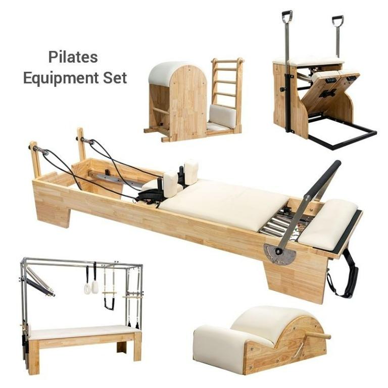 Korean Pilates Equipment Set Reformer Cadillac, Sports Equipment, Exercise  & Fitness, Toning & Stretching Accessories on Carousell