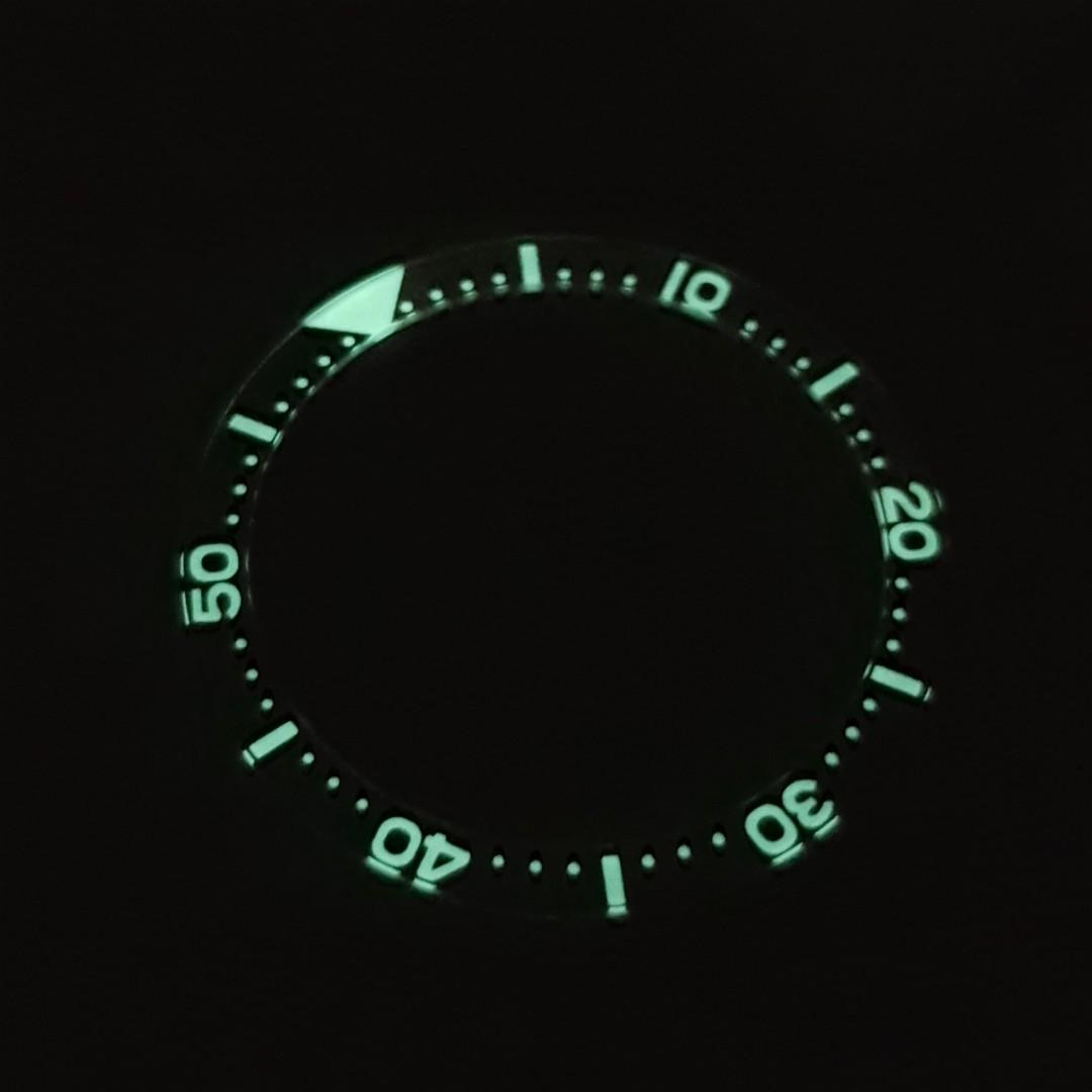 Lumed sapphire 2025 bezel insert
