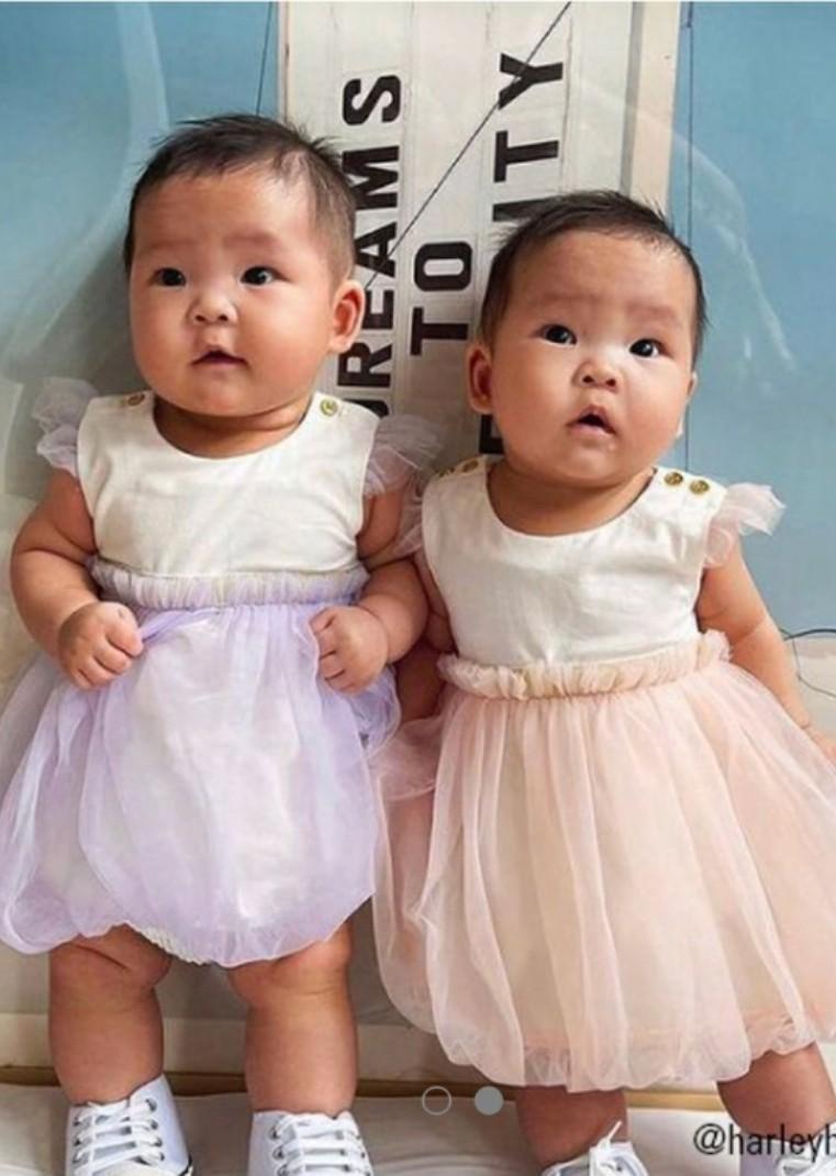 Le Petit Society flower girl dress 3 months Babies Kids Babies Kids Fashion on Carousell