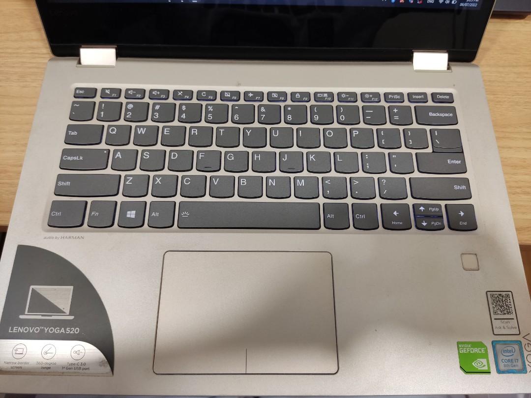 Lenovo yoga on sale 520 ssd