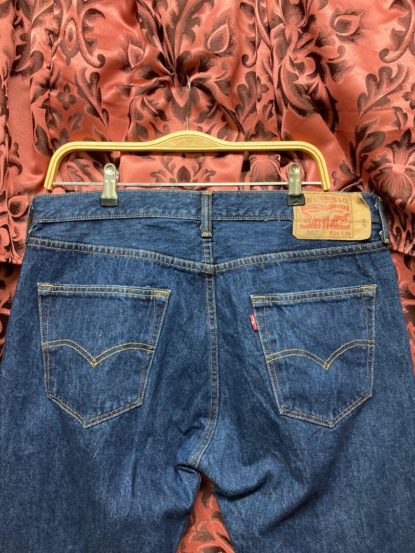 Levis top 501 w34