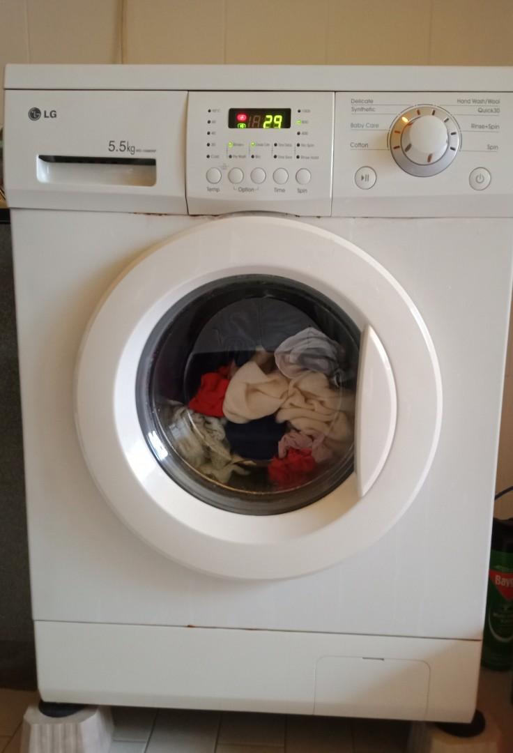 LG Front Loader 5.5 Kg WD 10480NP