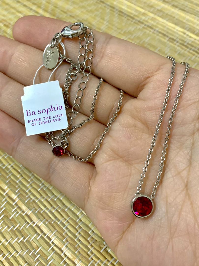 Lia sophia necklace 2025