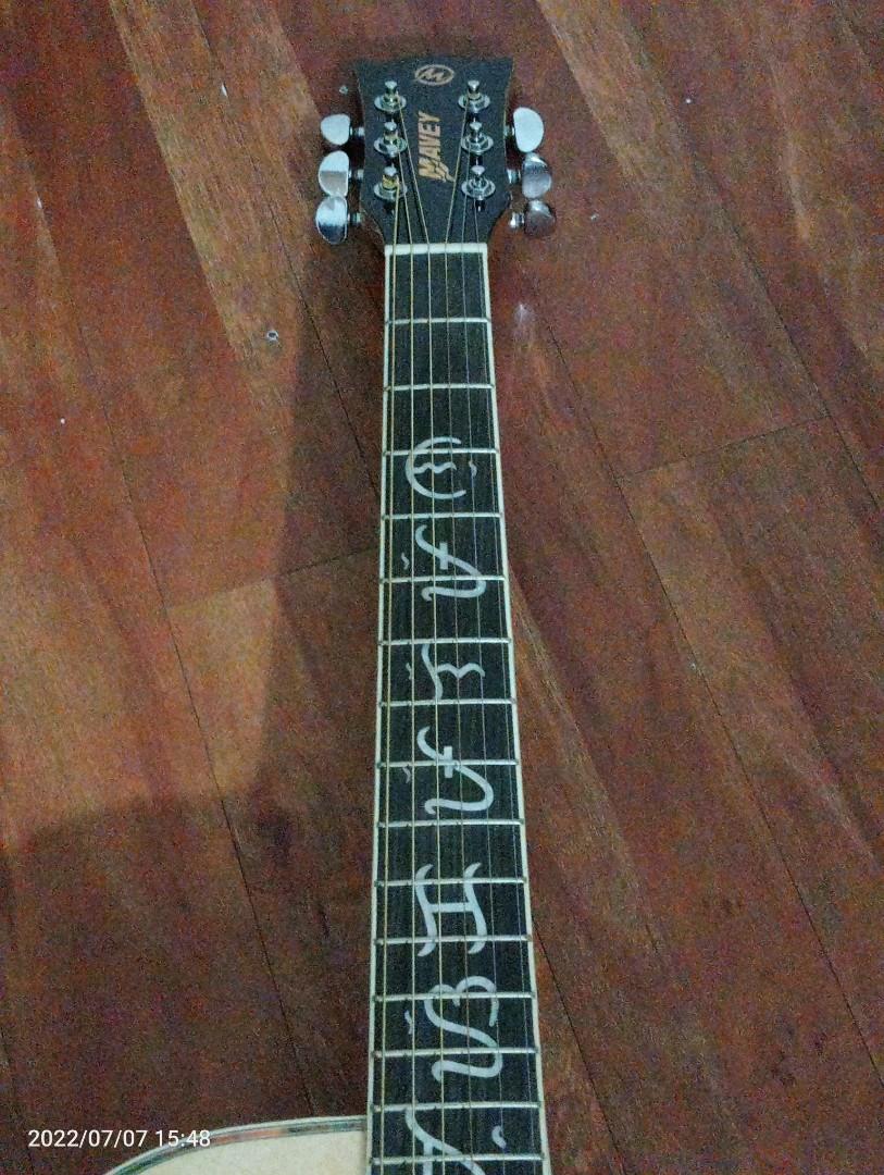 Mavey baybayin acoustic guitar on sale