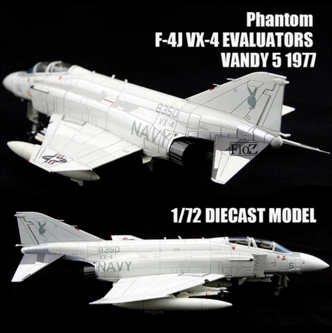 McDonnell Douglas F4J Phantom II White Vandy 5 US Navy VX4 Evaluators