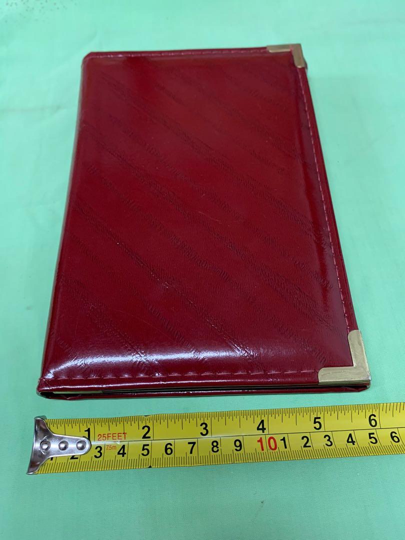 Memo Pad Pouch Address Book Leather, Hobbies & Toys, Stationary & Craft