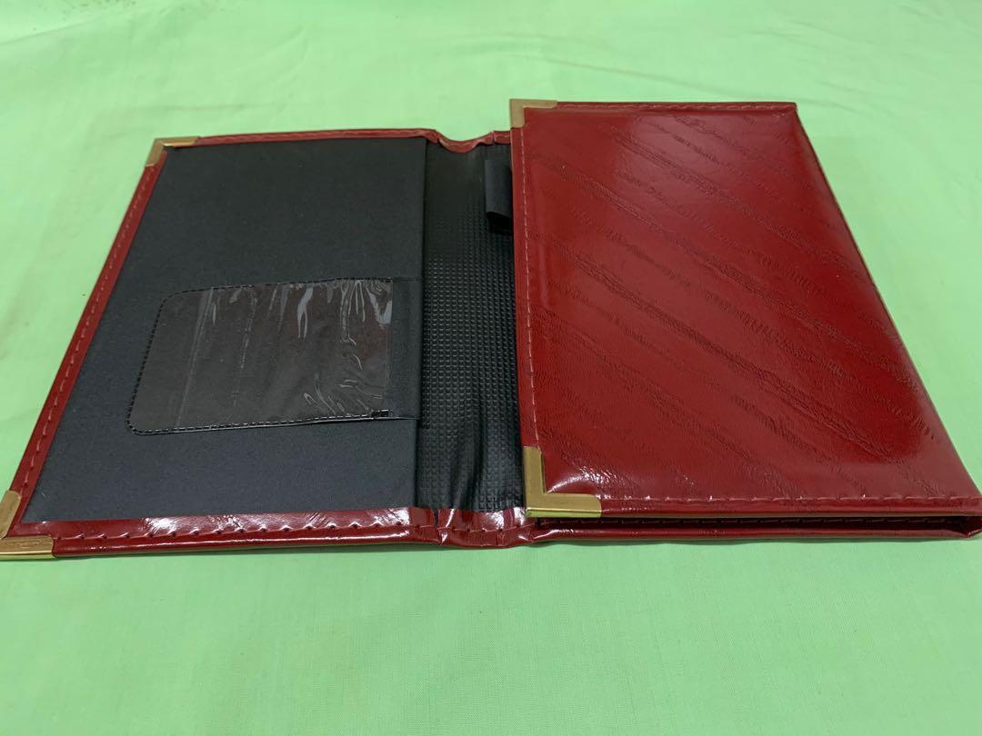 Memo Pad Pouch Address Book Leather, Hobbies & Toys, Stationary & Craft
