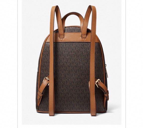 Abbey medium deals logo backpack