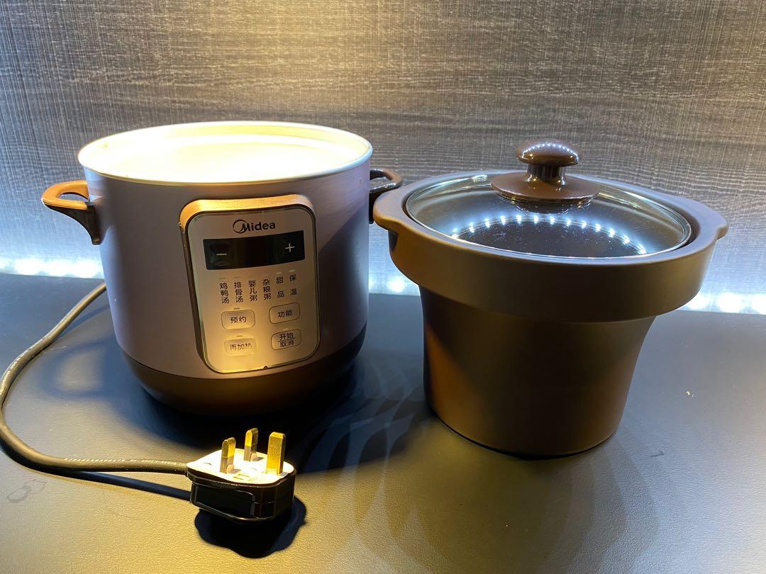 Midea 1.8L Electric Slow Cooker, TV & Home Appliances, Kitchen